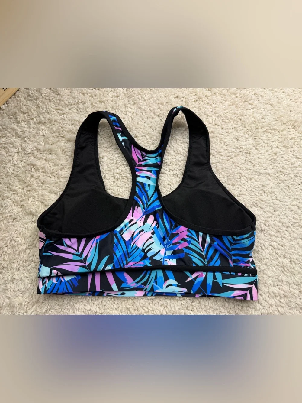 WMNS Racerback Padded Sports Bra/Swim Top - Picture 2 of 5